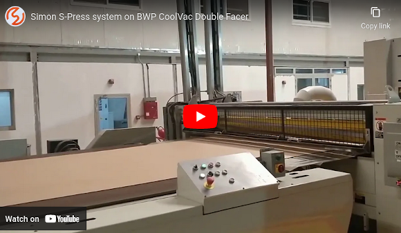 S-Press system on BWP CoolVac Double Facer